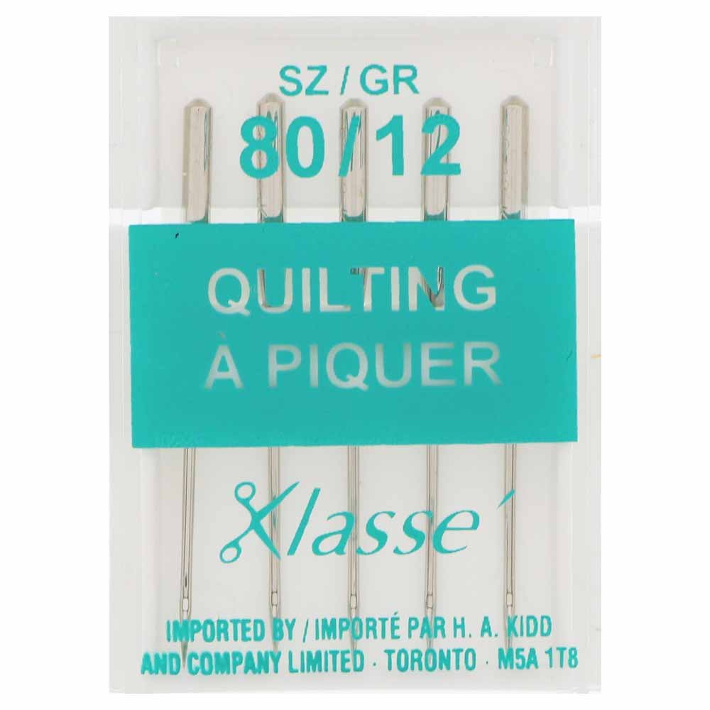 KlasséQuilting Needles 80/12 - 5ctSewing Machine Needles
