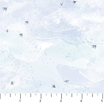 FIGO FabricsGolden Hour Quilt Fabric Sky BlueFabric
