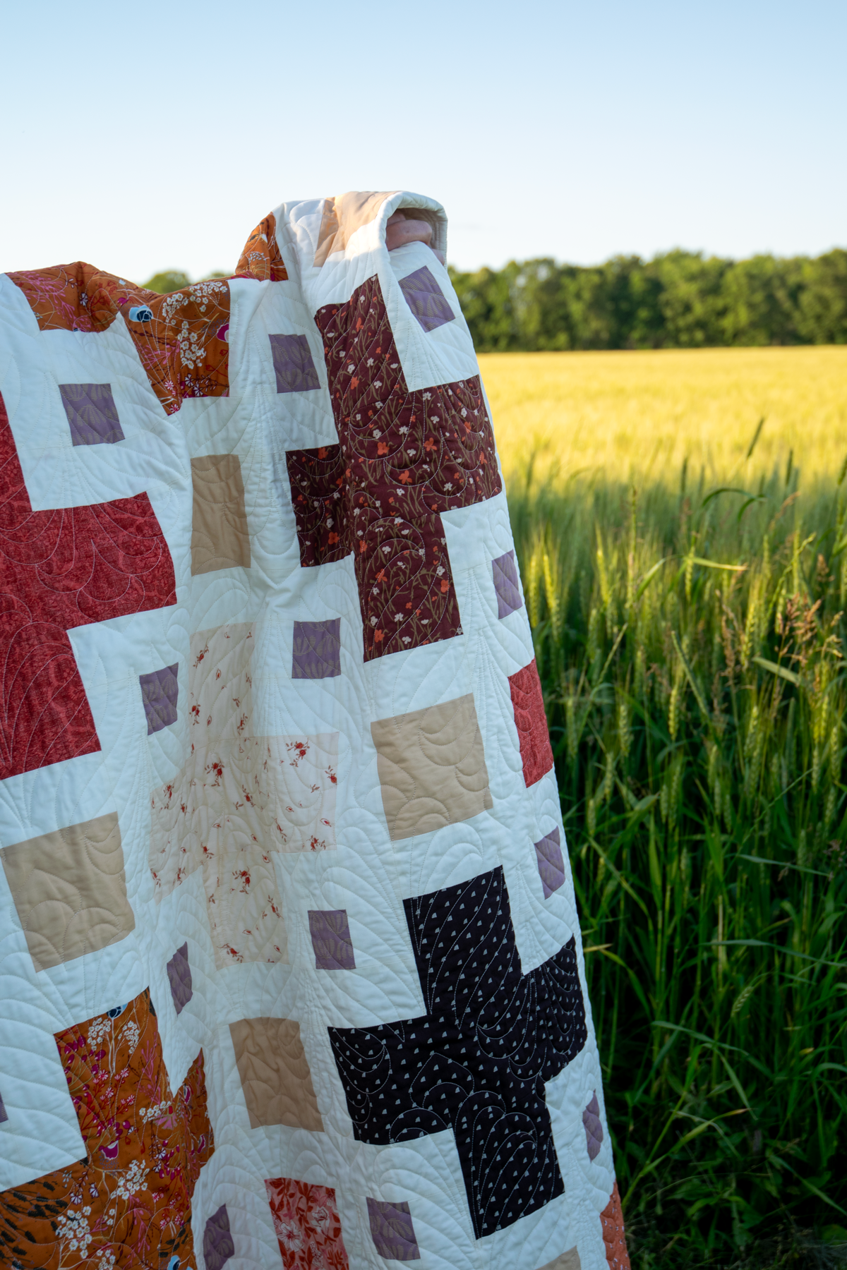 Amber Sunset Quilt Kit