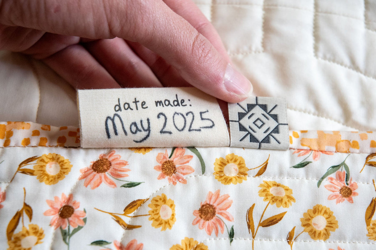 Made With Love Cotton Sew-in Labels - 4ct