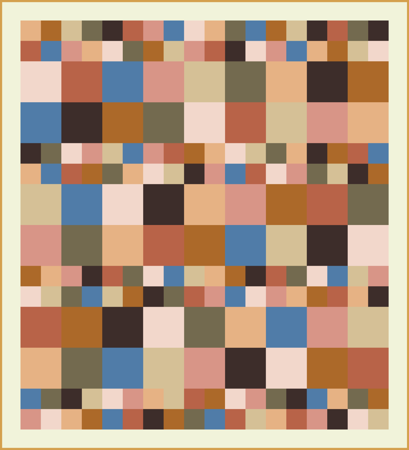 Golden Hour Mary's Patchwork Quilt Kit