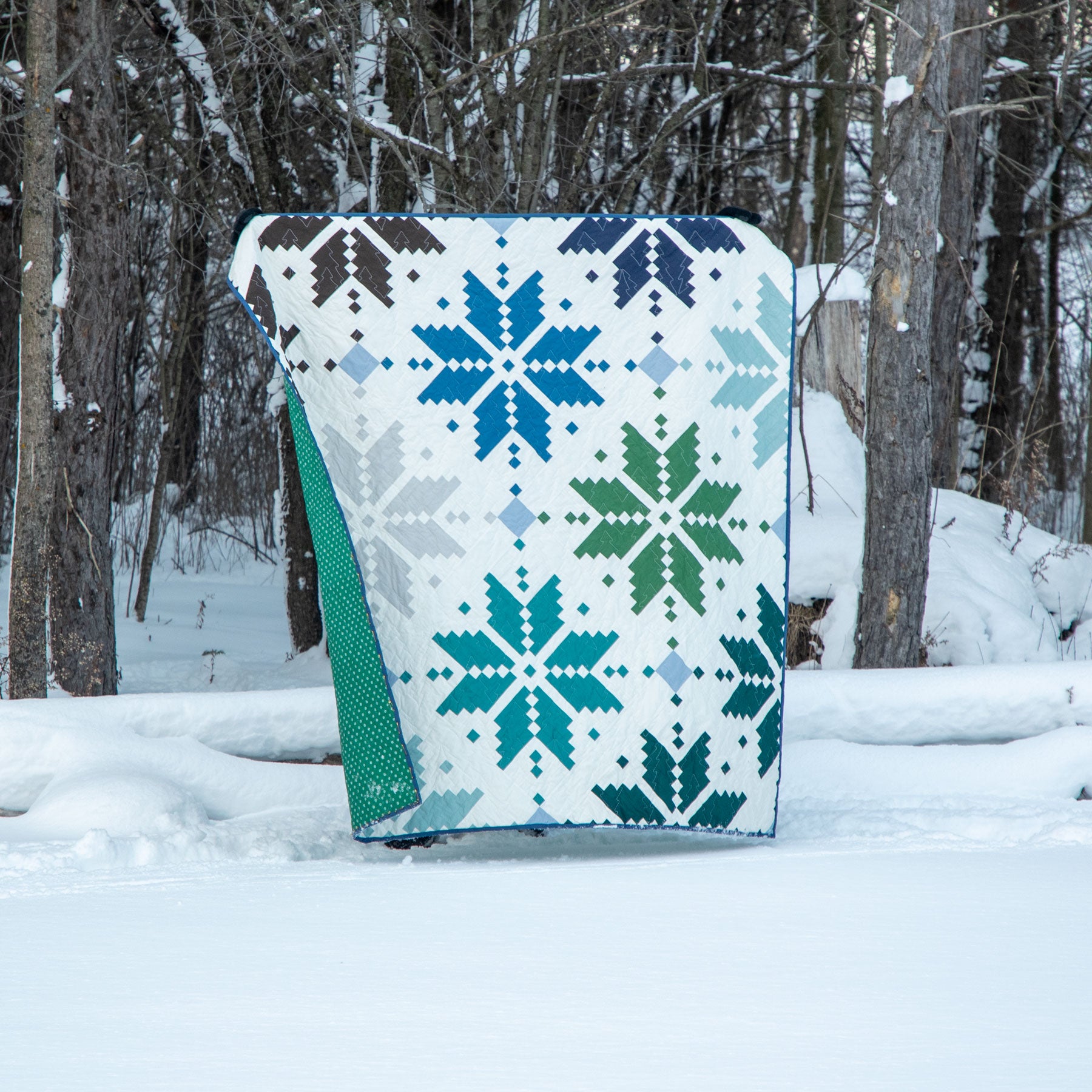 North Wind Knitted Star Quilt Kit – Lindley General Store