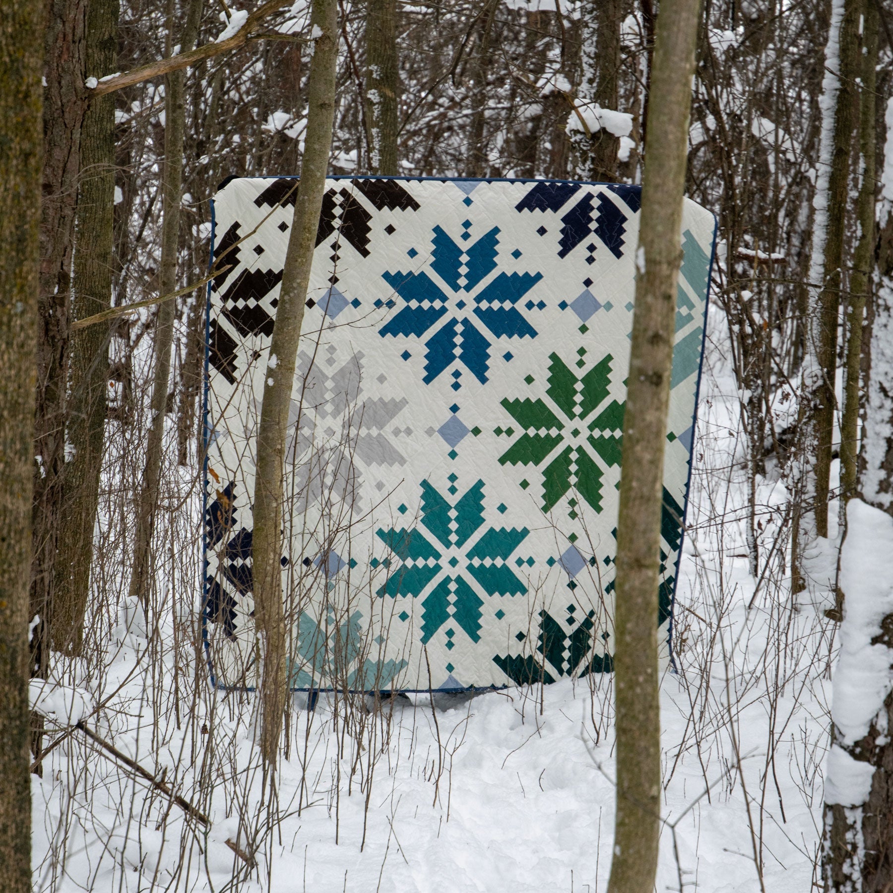 North Wind Knitted Star Quilt Kit – Lindley General Store