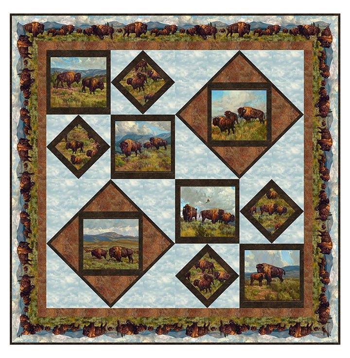 NorthcottOpen Skies Quilt KitQuilt Kits