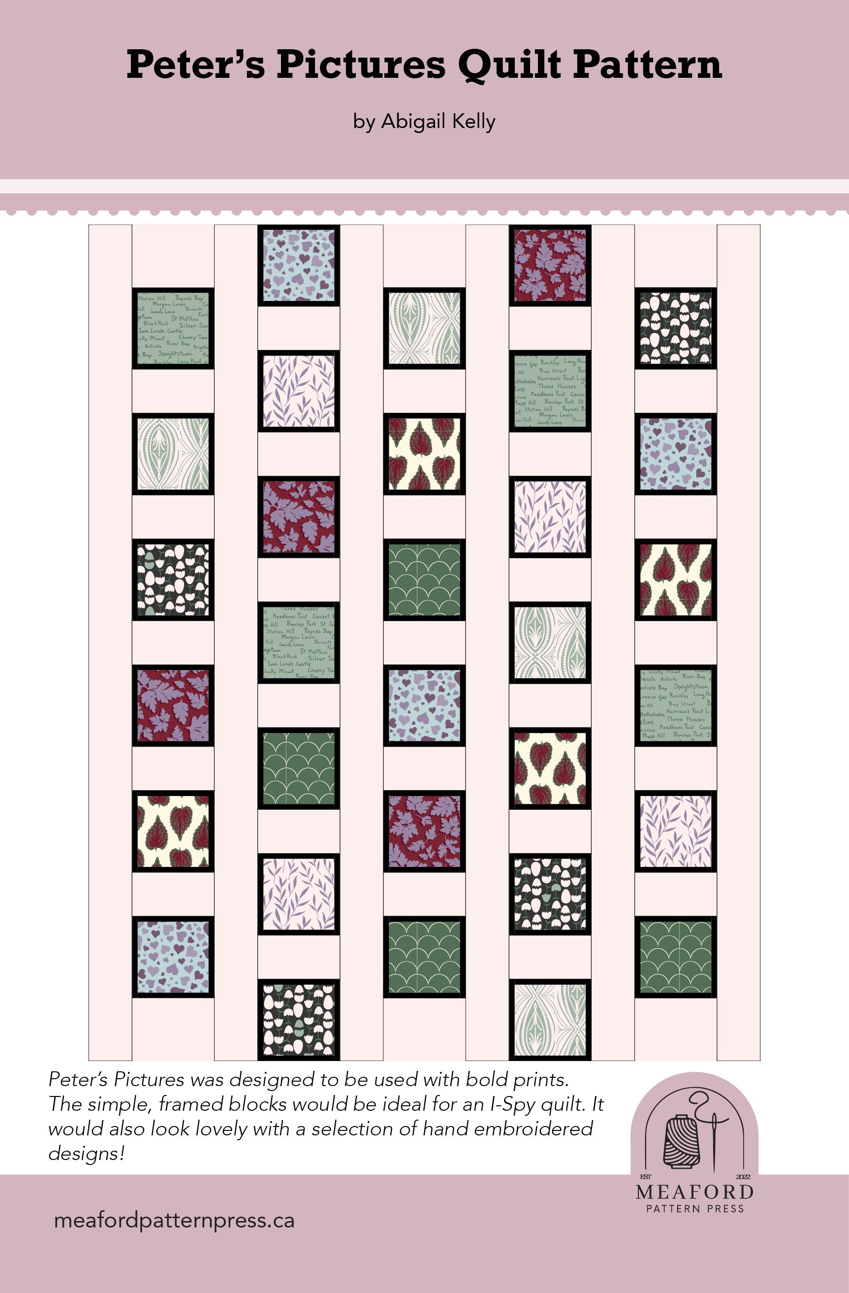 Peter's Pictures Quilt Pattern