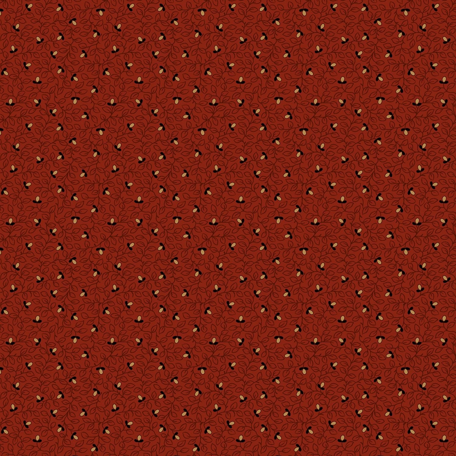 Marcus FabricsTree Farm Garland RedFabric