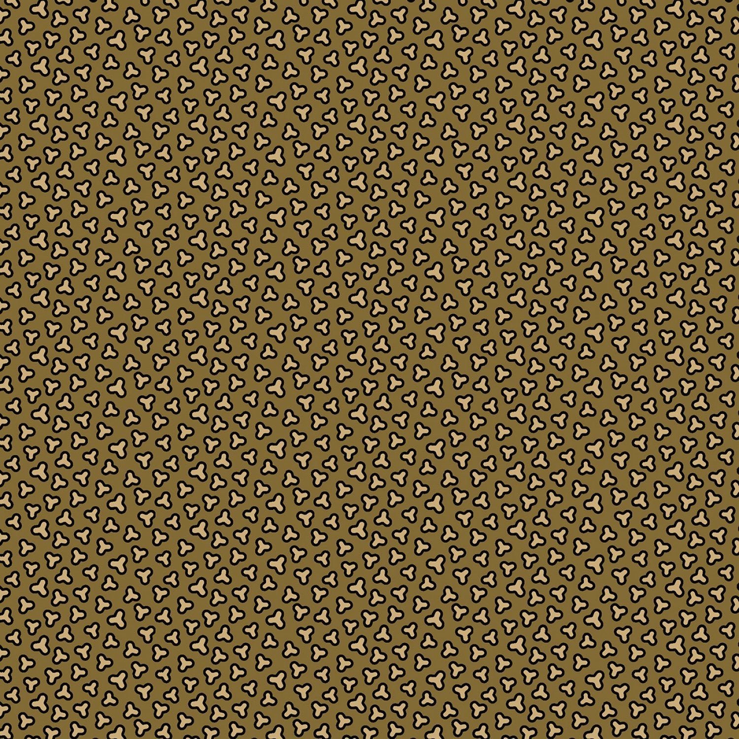 Marcus FabricsPaula's Companions Quilt Fabric Triangles OliveFabric