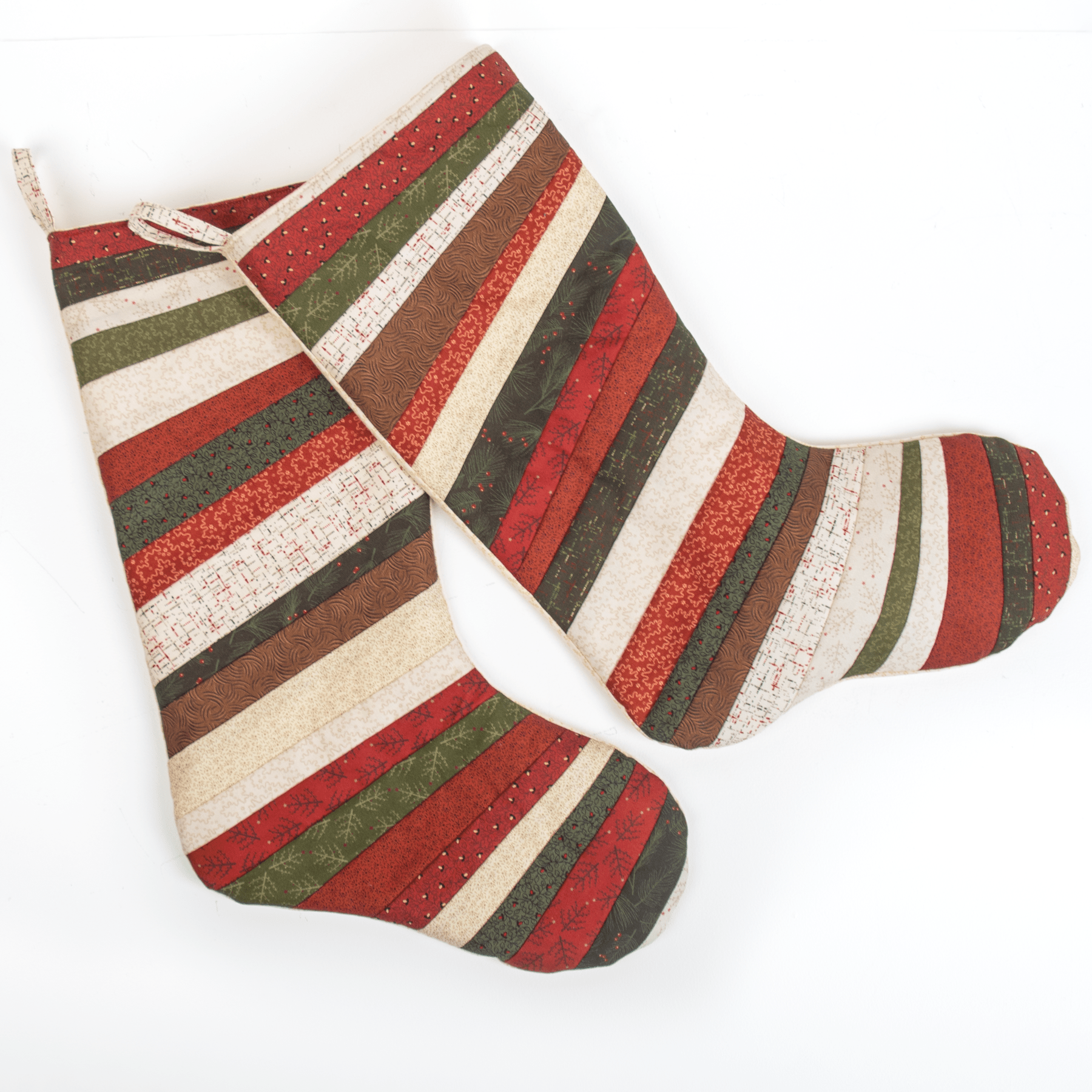 Marcus FabricsChristmas at Buttermilk Acres Tree Farm Stocking Quilt KitQuilt Kits