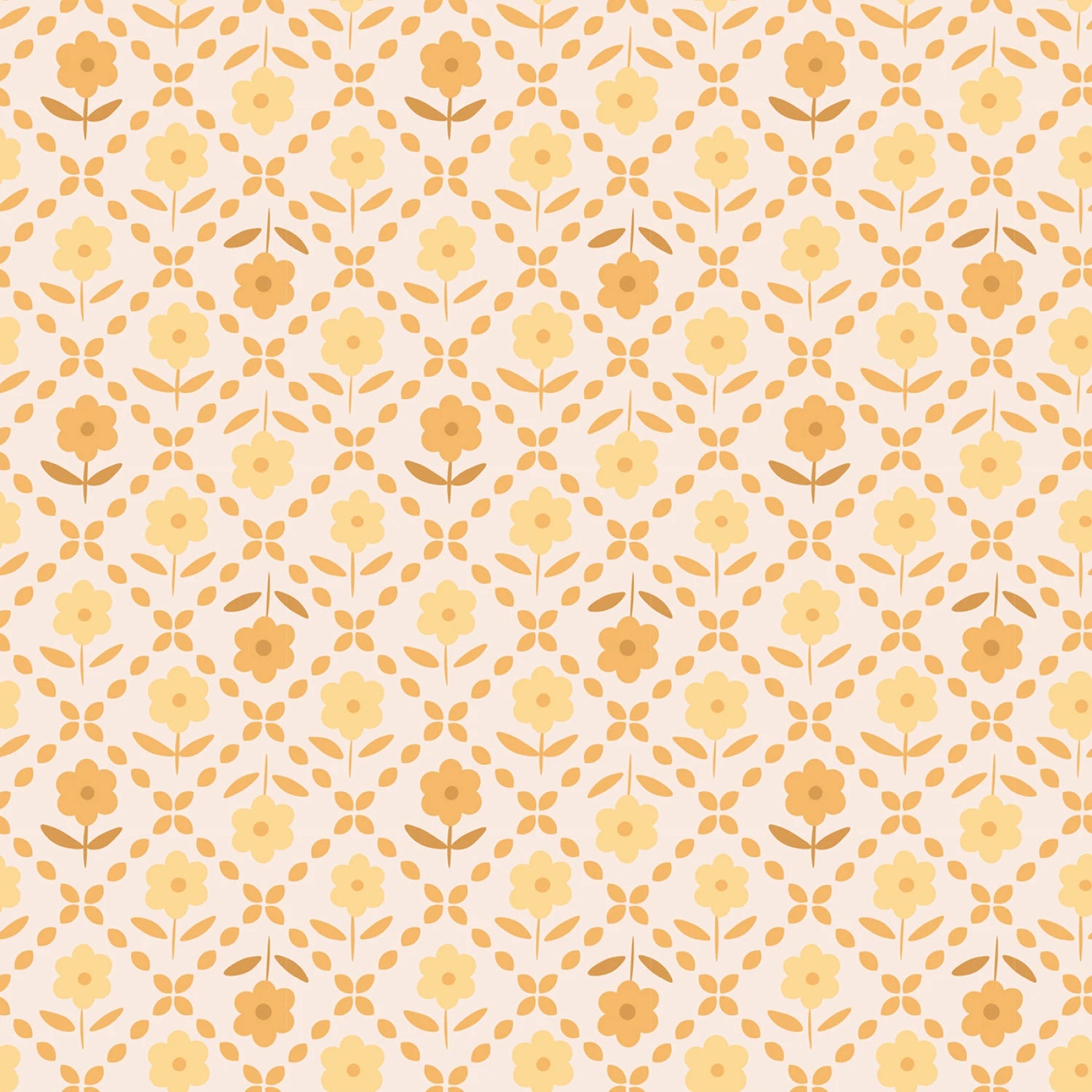 Prairie Home Bee Plaids Zinnias Marigold