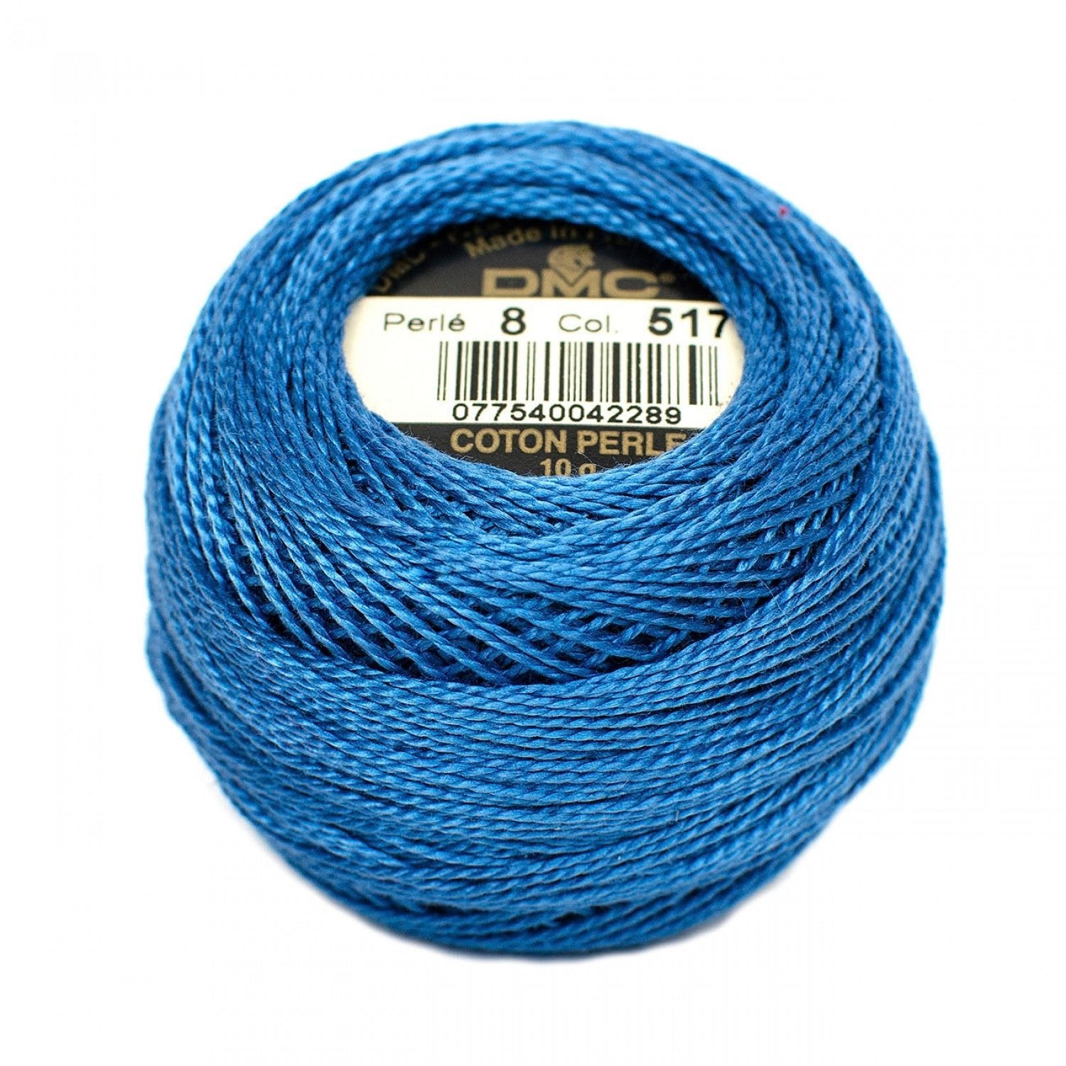 DMCPerle Cotton Size 8 Thread 517 Dark WedgewoodThread & Floss