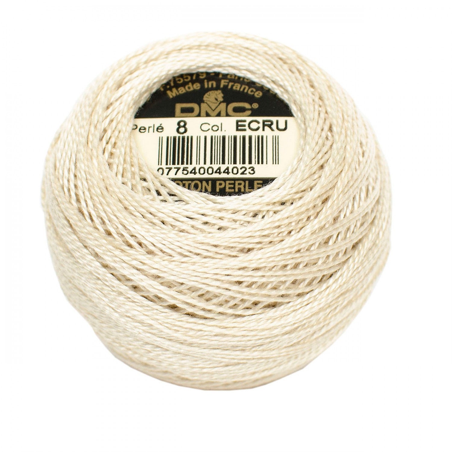 Pearl Cotton Size 8 Thread Ecru