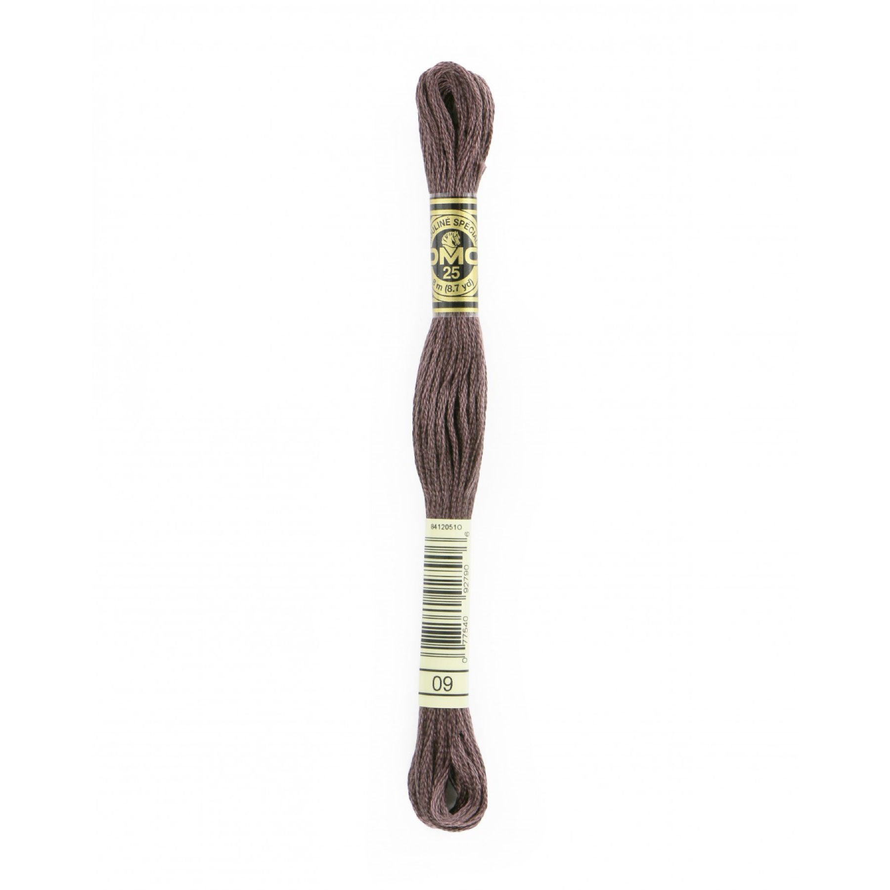 DMC 6-Strand Embroidery Floss 09 Very Dk Cocoa (4853348827181)