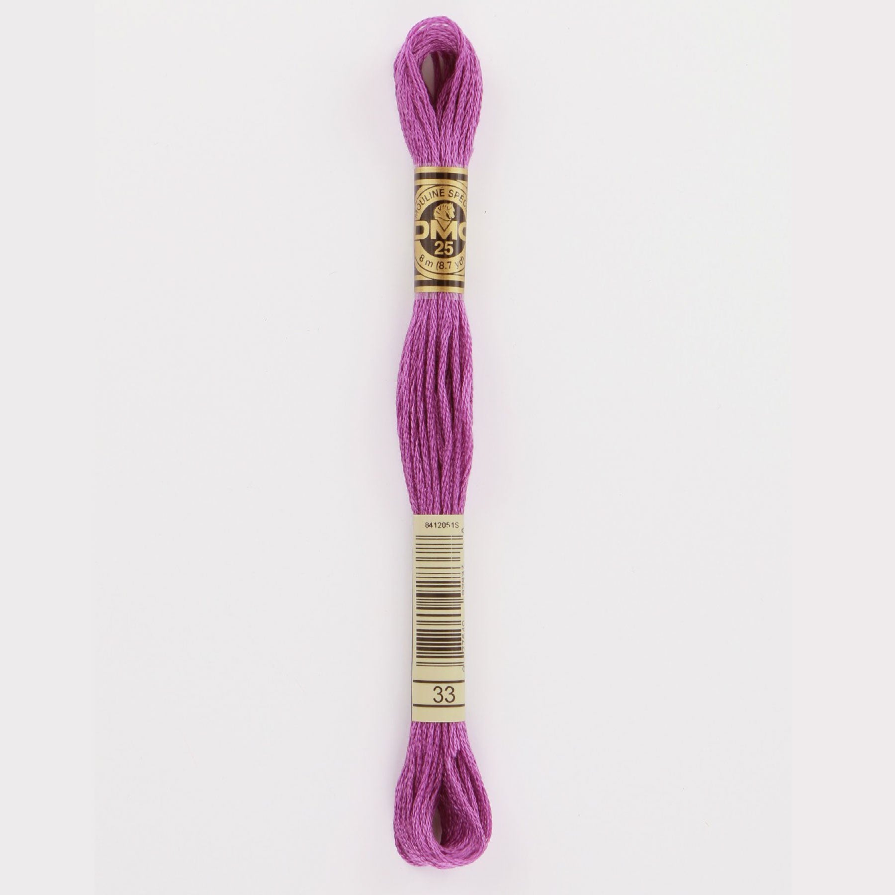 DMC 6-Strand Embroidery Floss 33 Fuchsia (5821319610533)