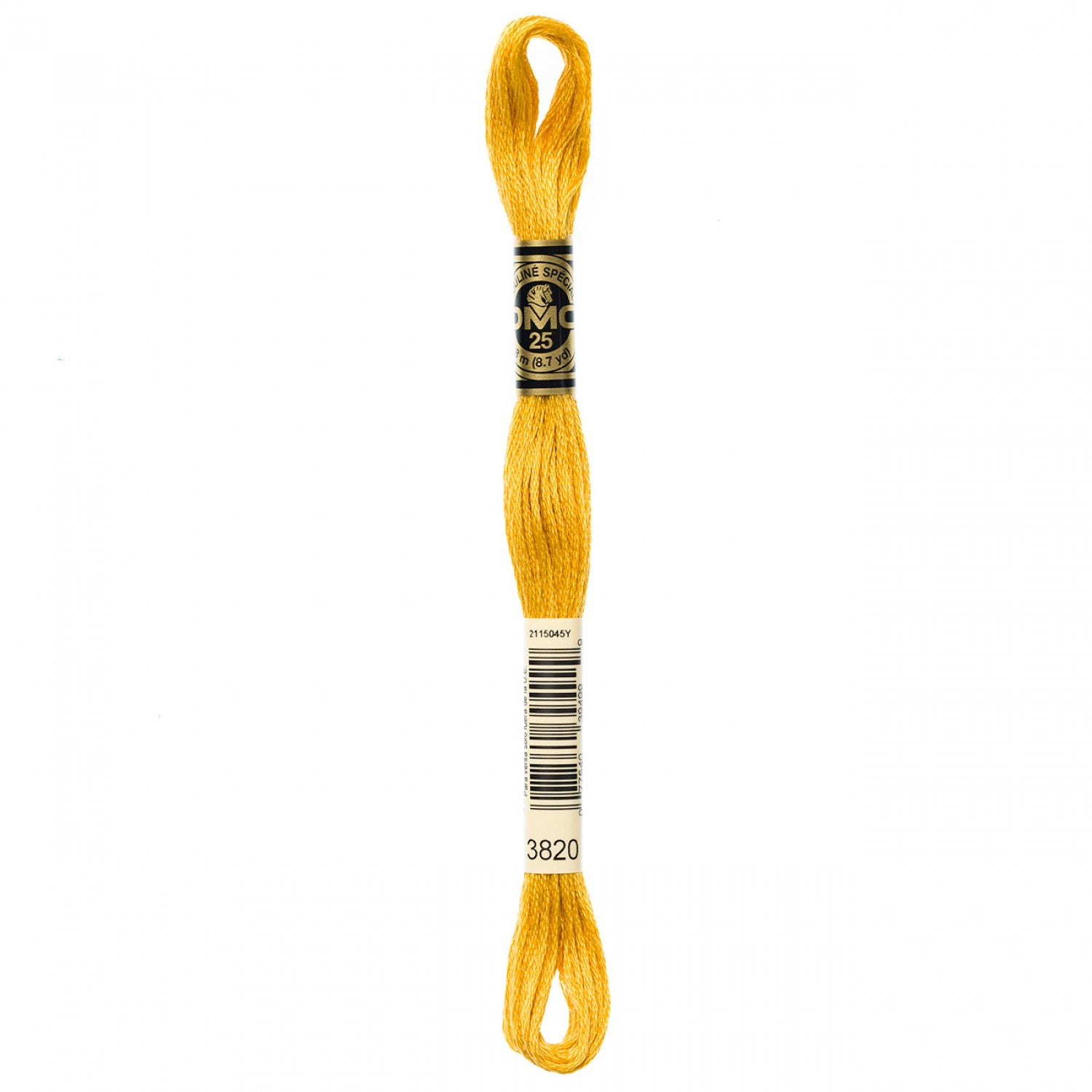 6-Strand Embroidery Floss 3820 Dk Straw