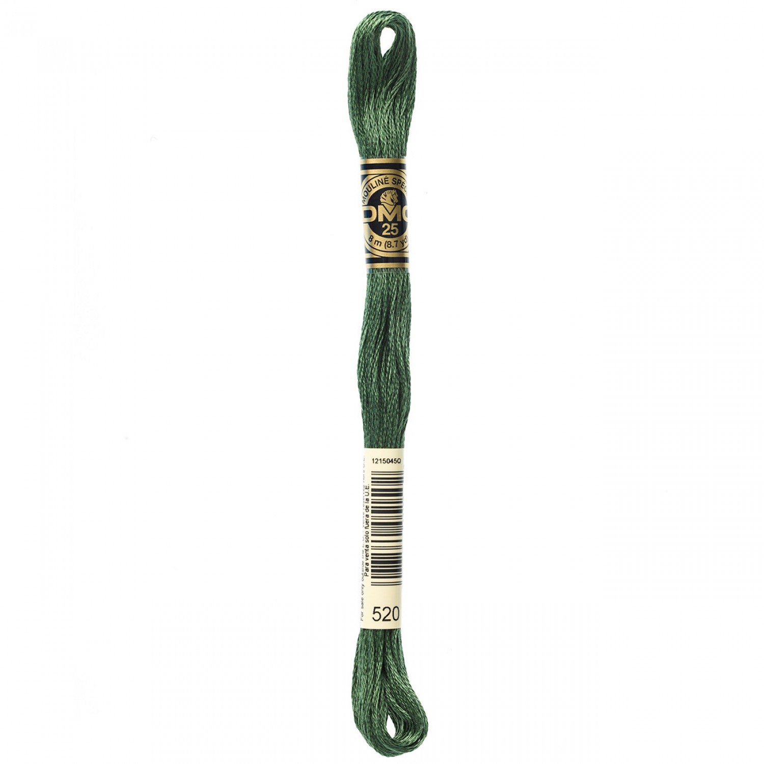 6-Strand Embroidery Floss 520 Dk Fern Green