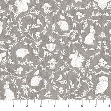 Woodland Adventures Wedgewood Grey