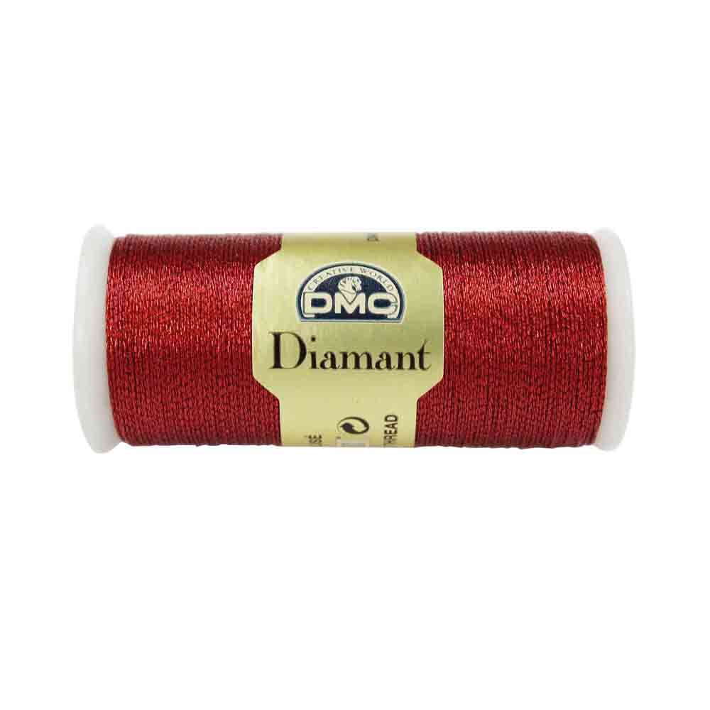 DMCDiamant Metallic Needlework Thread 321 Red RubyThread & Floss