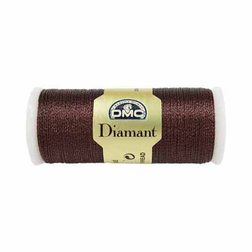 DMCDiamant Metallic Needlework Thread 898 OakThread & Floss