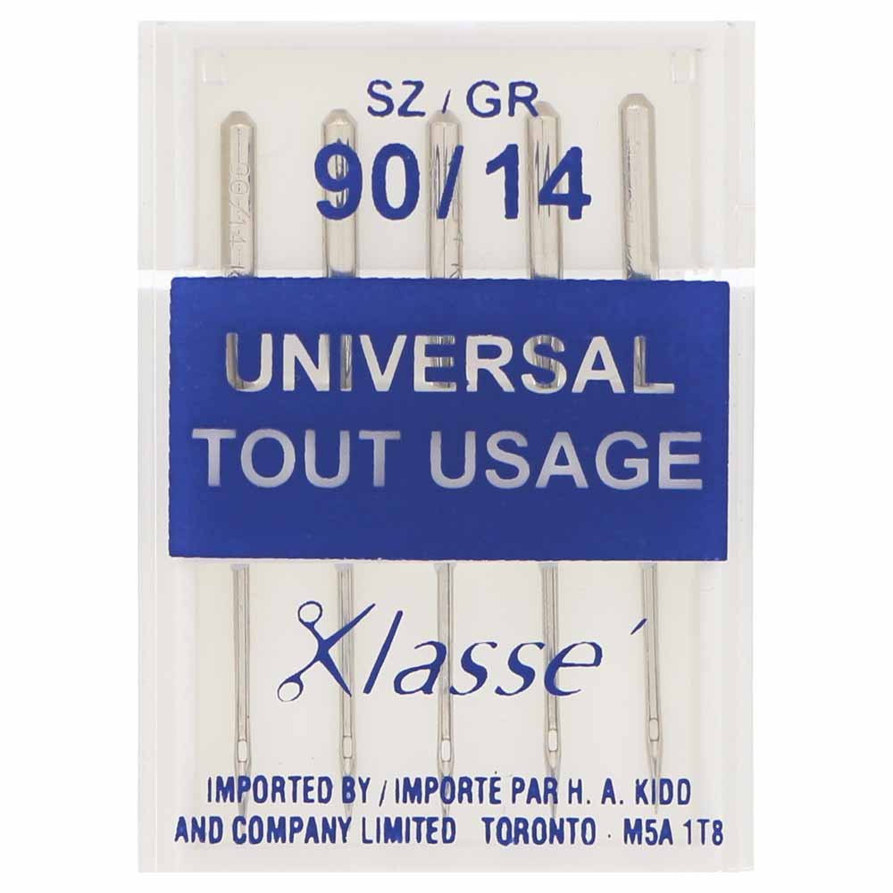 KlasséUniversal Sharps Machine Needles 90/14 - 5ctSewing Machine Needles