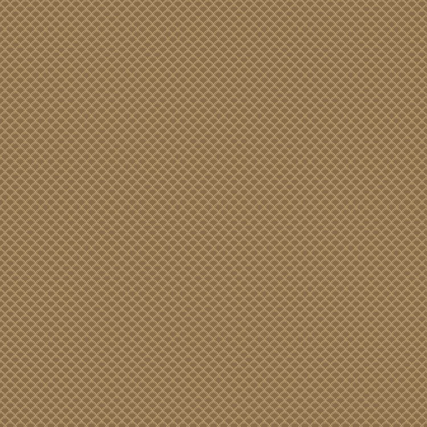 Wilmington Prints Essential Basics Quilt Fabric Clamshells 202 Brown on Brown