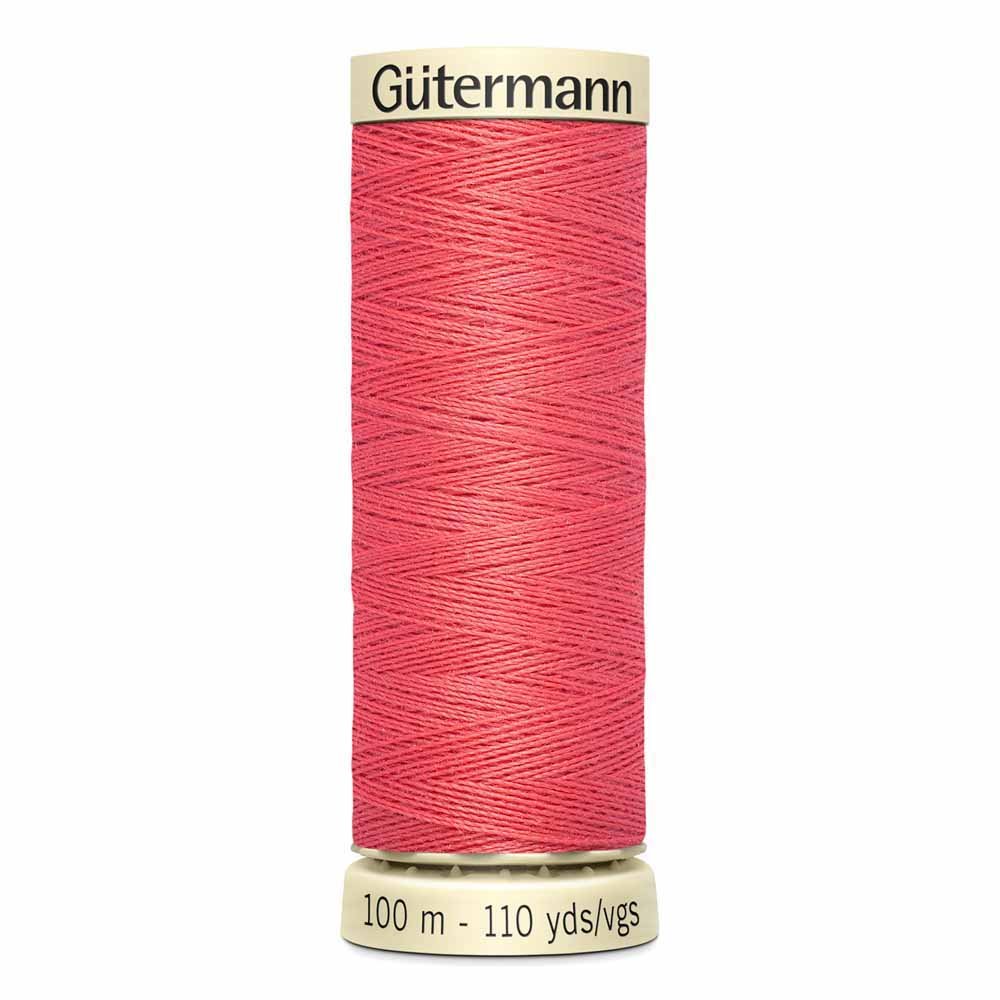Gütermann100m Sew - all Thread 378 Coral RedThread & Floss