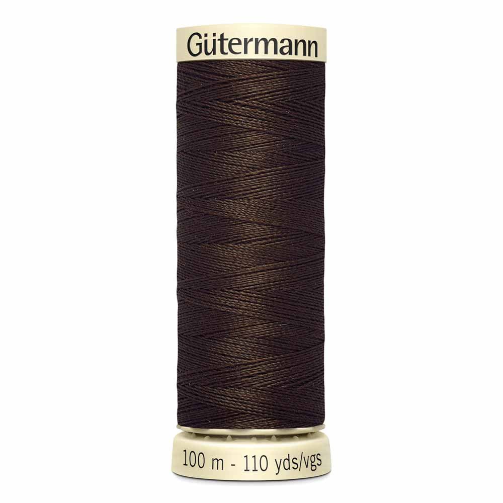 Gütermann100m Sew - all Thread 587 EspressoThread & Floss