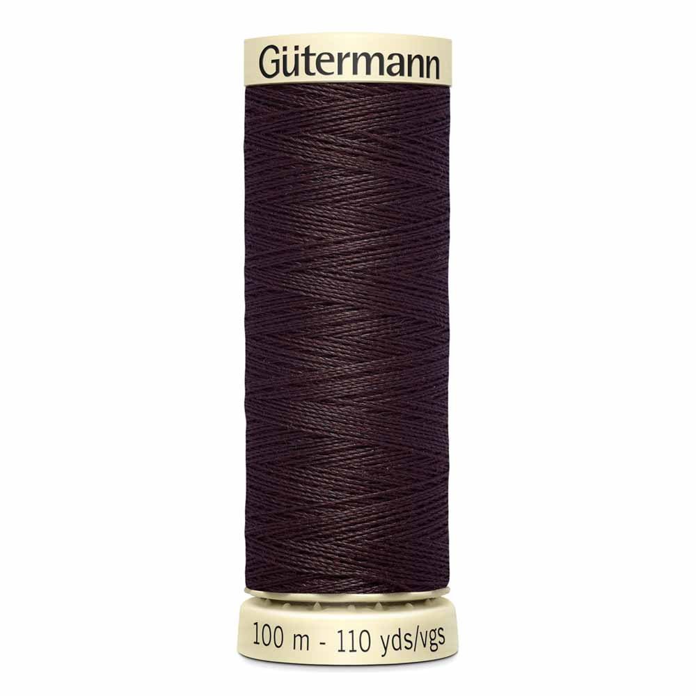 Gütermann100m Sew - all Thread 593 Seal BrownThread & Floss