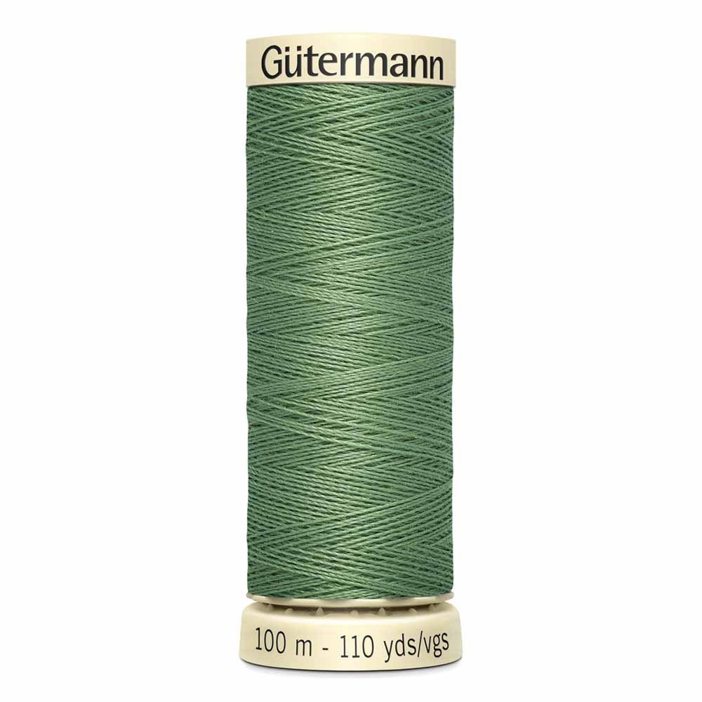 Gütermann100m Sew - all Thread 723 Khaki GreenThread & Floss