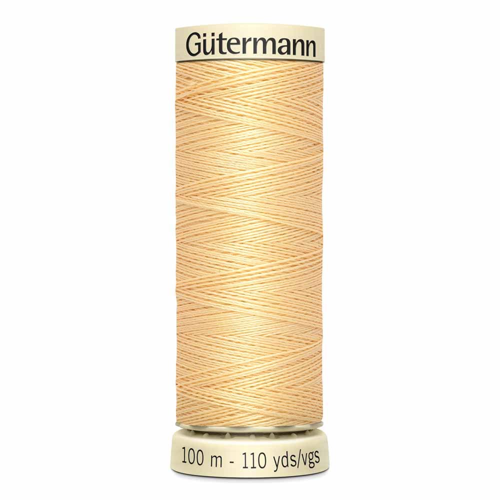 Gütermann100m Sew - all Thread 799 Maize YellowThread & Floss