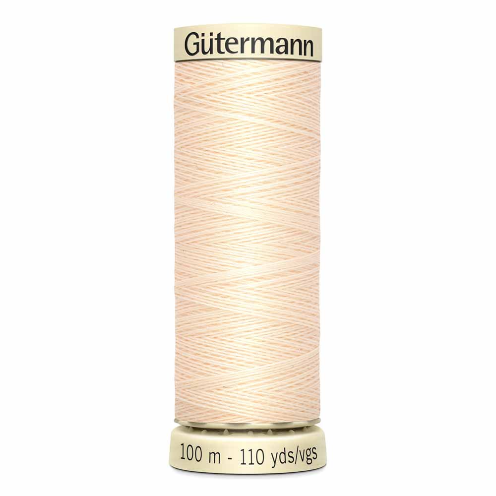 Gütermann100m Sew - all Thread 800 IvoryThread & Floss
