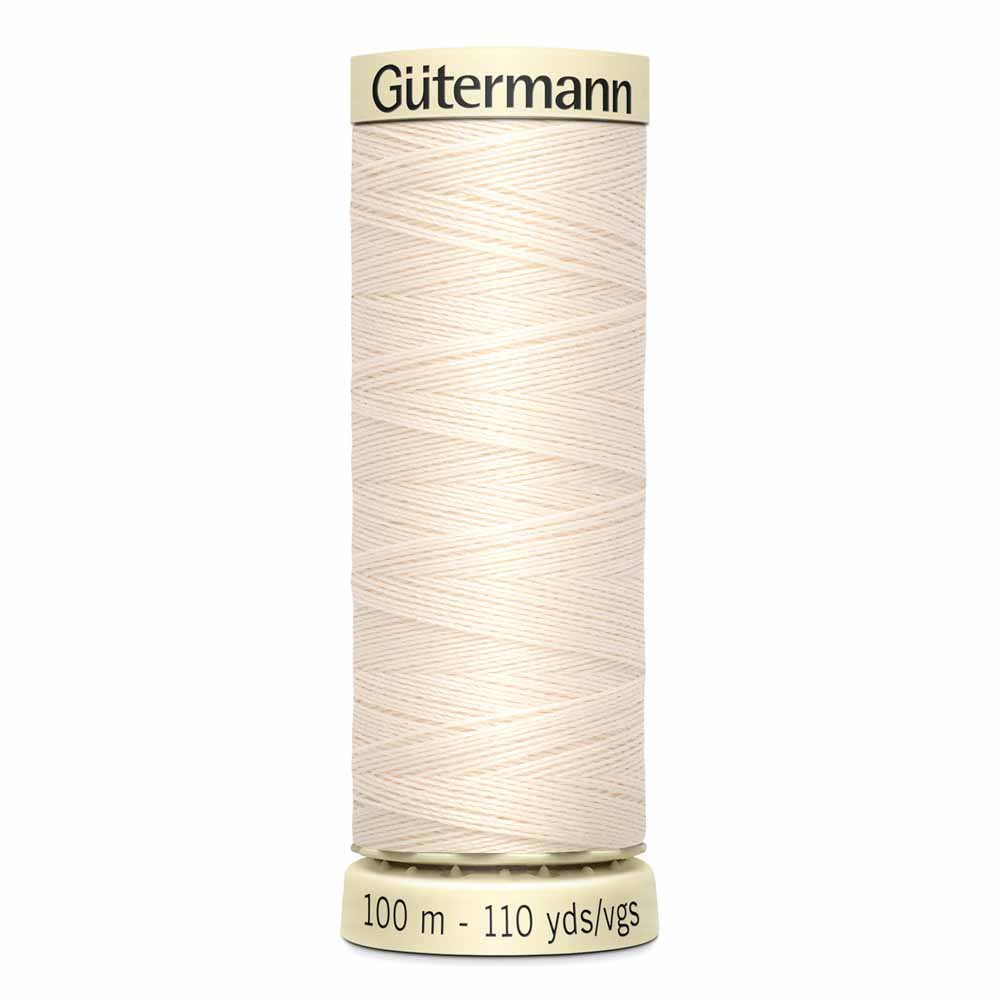 Gütermann100m Sew - all Thread 022 EggshellThread & Floss