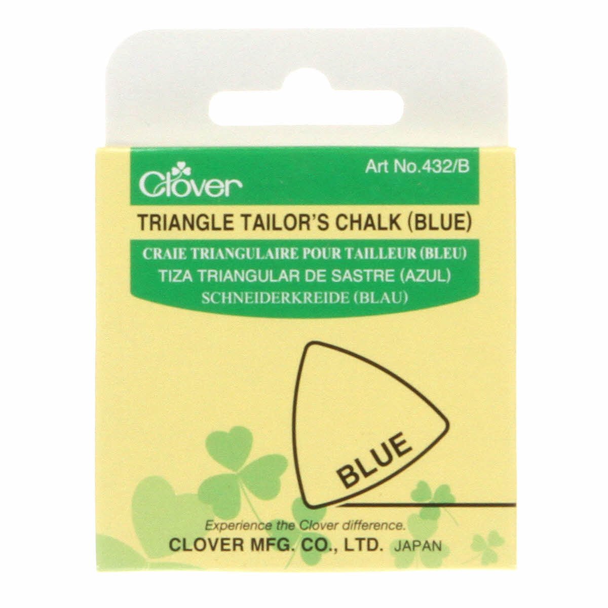 CLOVERTriangle Tailors Chalk BlueFabric Marking