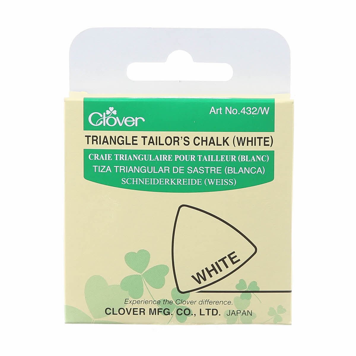 CLOVERTriangle Tailors Chalk WhiteFabric Marking