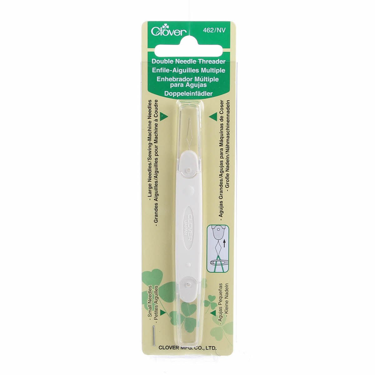 CLOVERDouble Needle ThreaderNeedle Threaders
