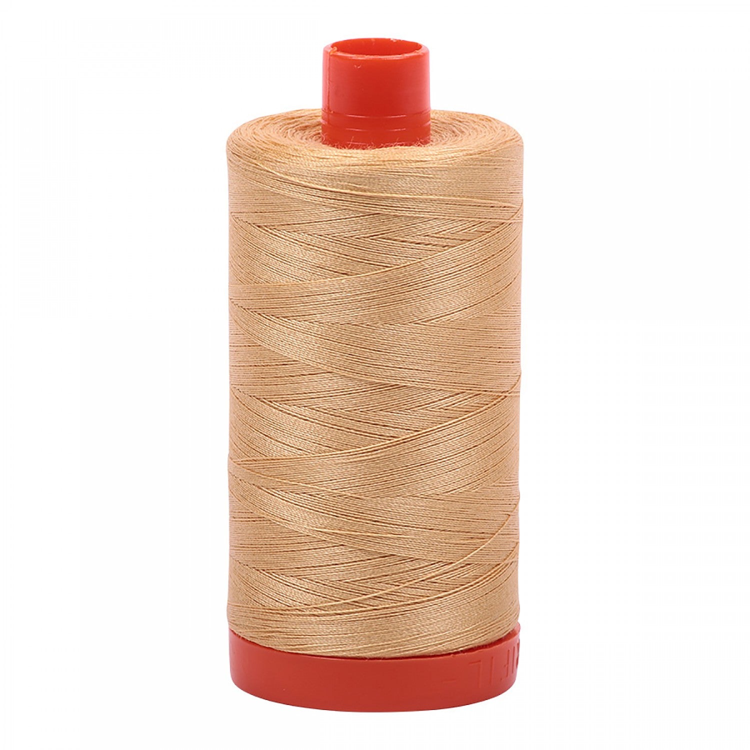Aurifil 50wt Mako Cotton Quilting Thread 5001 Ocher Yellow (5245875191973)