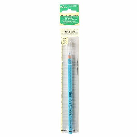 CLOVERWater Soluble Pencil BlueFabric Marking
