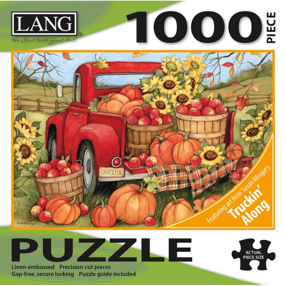 LangHarvest Truck Jigsaw Puzzle 1000pcJigsaw Puzzles