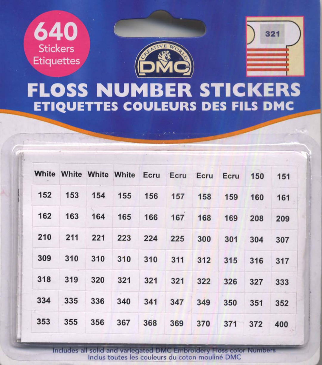 Floss Numbers Sticker Pack (4520049377325)