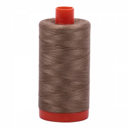 Aurifil 50wt Mako Cotton Quilting Thread 2370 Sandstone (550689177645)