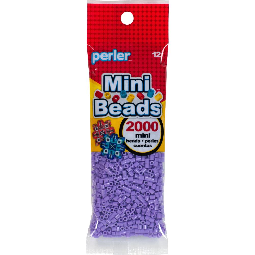 Perler Mini Beads 2000ct Pastel Lavender (5841239343269)