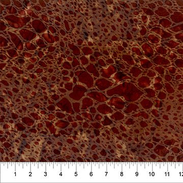 Banyan BatiksOn The Wild Side Batik Quilt Fabric Animal Skin MochaFabric