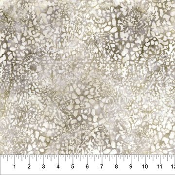 Banyan BatiksOn The Wild Side Batik Quilt Fabric Rough Sketch HazelwoodFabric