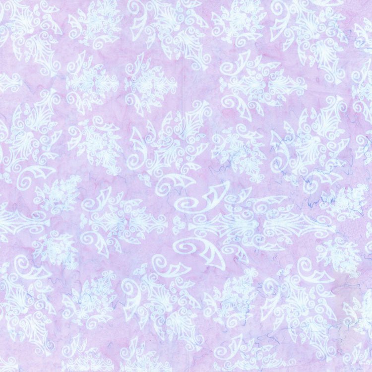 Banyan BatiksVintique Batik Quilt Fabric Crispy LilacFabric