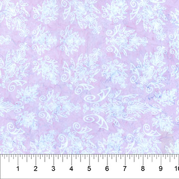Vintique Batik Quilt Fabric Crispy Lilac