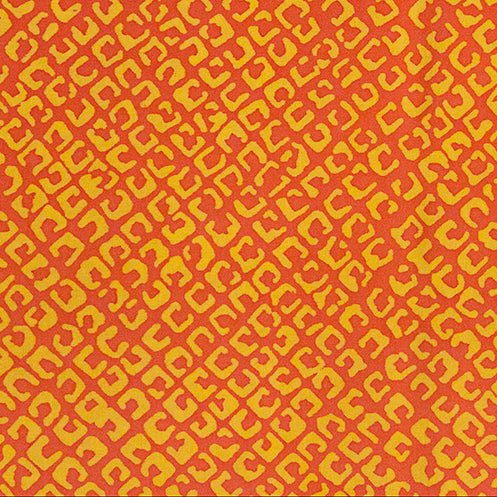 Banyan BatiksColor Blocking Batik Quilt Fabric C's OrangeFabric