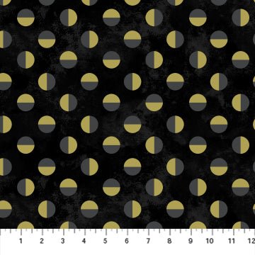 FIGO FabricsBijou Quilt Fabric Gemstone OnyxFabric