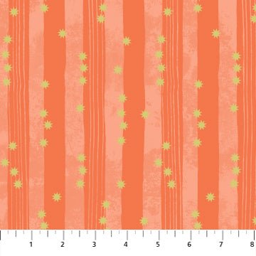 FIGO FabricsBijou Quilt Fabric Strings CarnelianFabric