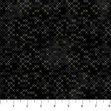 FIGO FabricsBijou Quilt Fabric Twinkle OnyxFabric