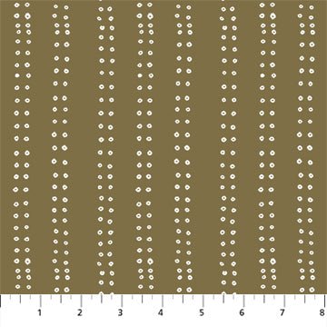 FIGO FabricsWild Cottage Quilt Fabric Dots OliveFabric