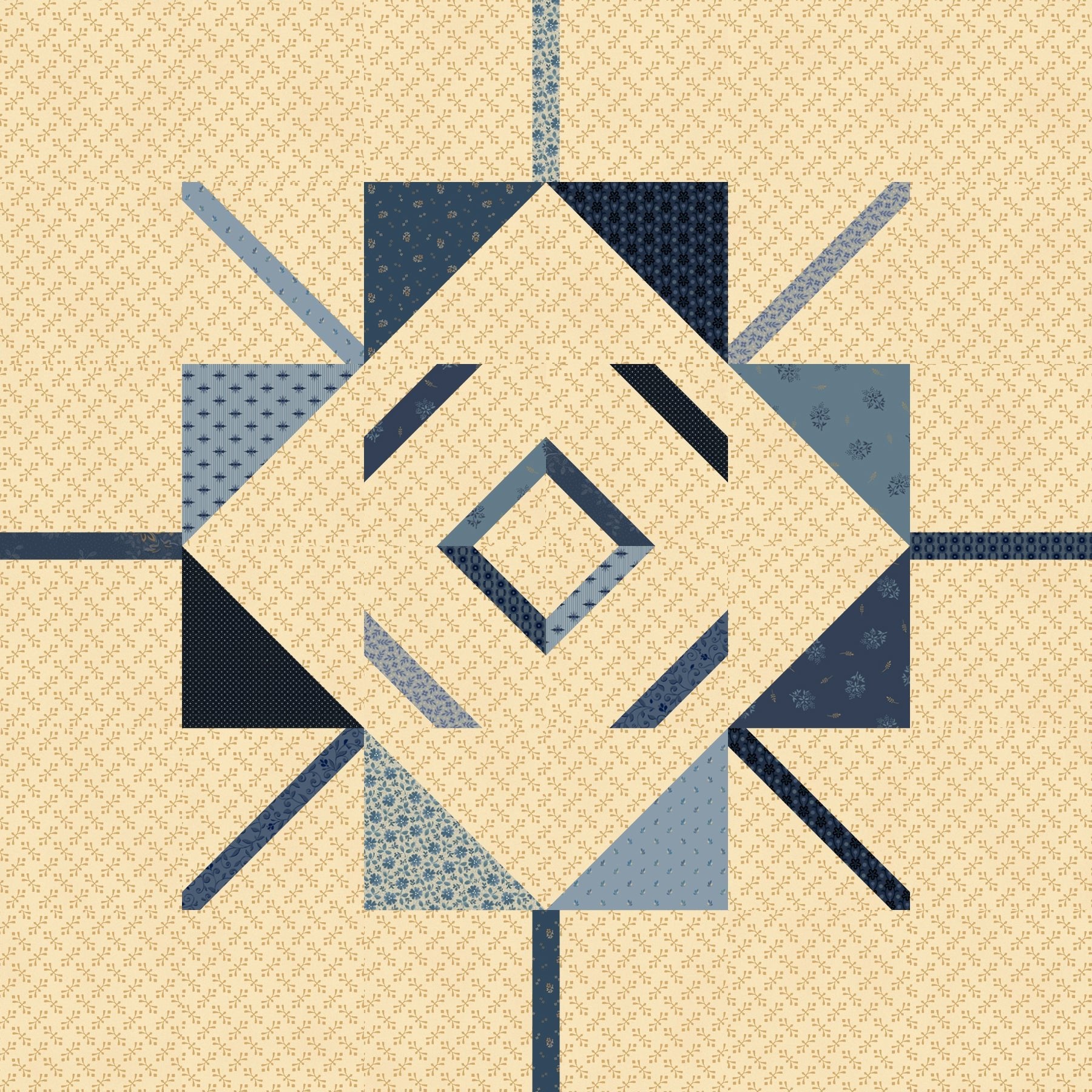 Marcus FabricsGertrude's Star Quilt KitQuilt Kits